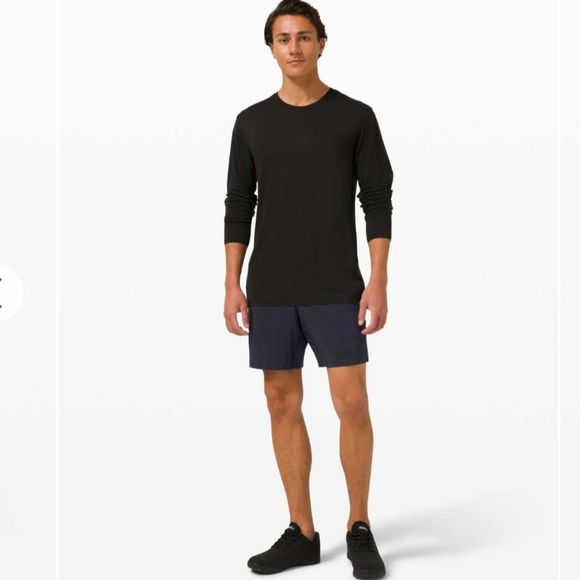 Lululemon T.H.E. Short 7" *LinerlessGravel Dust True Navy Multi Size Large - Picture 14 of 14